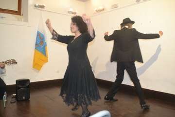 Música y bailes argentinos en el Círculo Cultural de Telde (Foto Inma Perera)